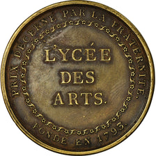 France, Medal, Lycée des Arts, Utilité Publique, AU(55-58), Bronze