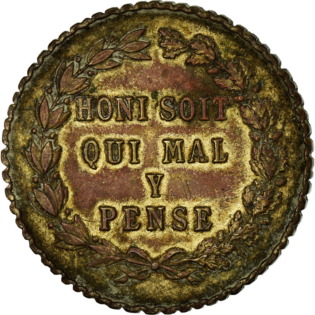France, Medal, Honi Soit Qui Mal y Pense, EF(40-45), Bronze