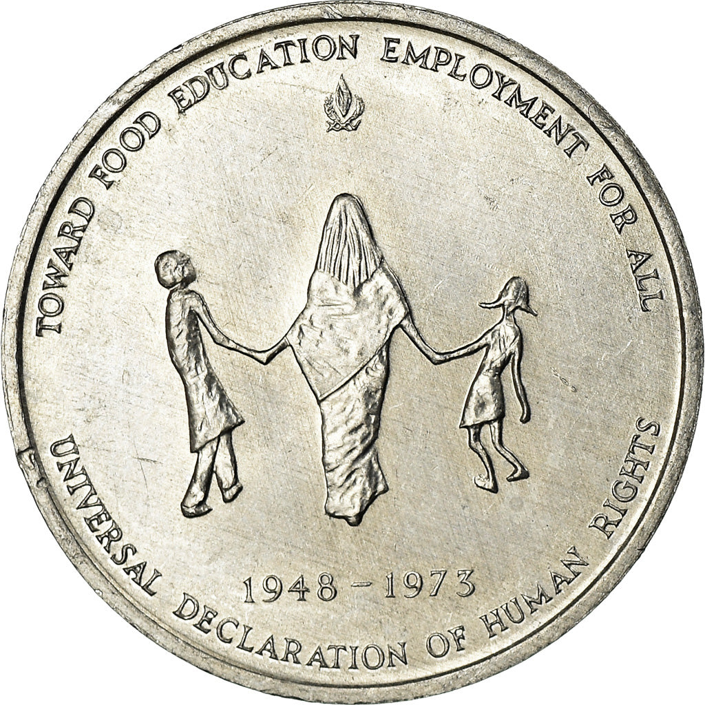Italia, medaglia, Cérès, FAO, Rome, 1973, Olave Baden-Powell, SPL, Alluminio