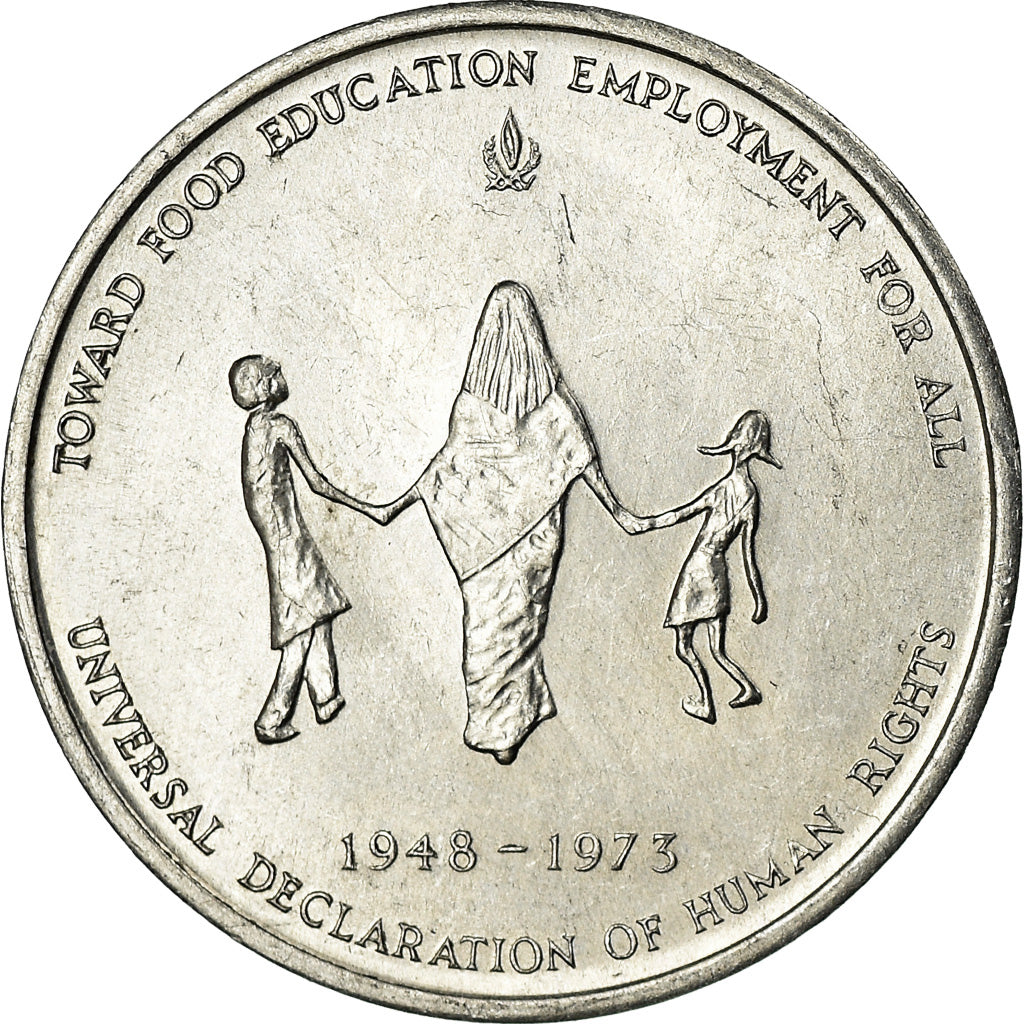 Italy, Medal, Cérès, FAO, Rome, 1973, Olave Baden-Powell, MS(60-62), Aluminium