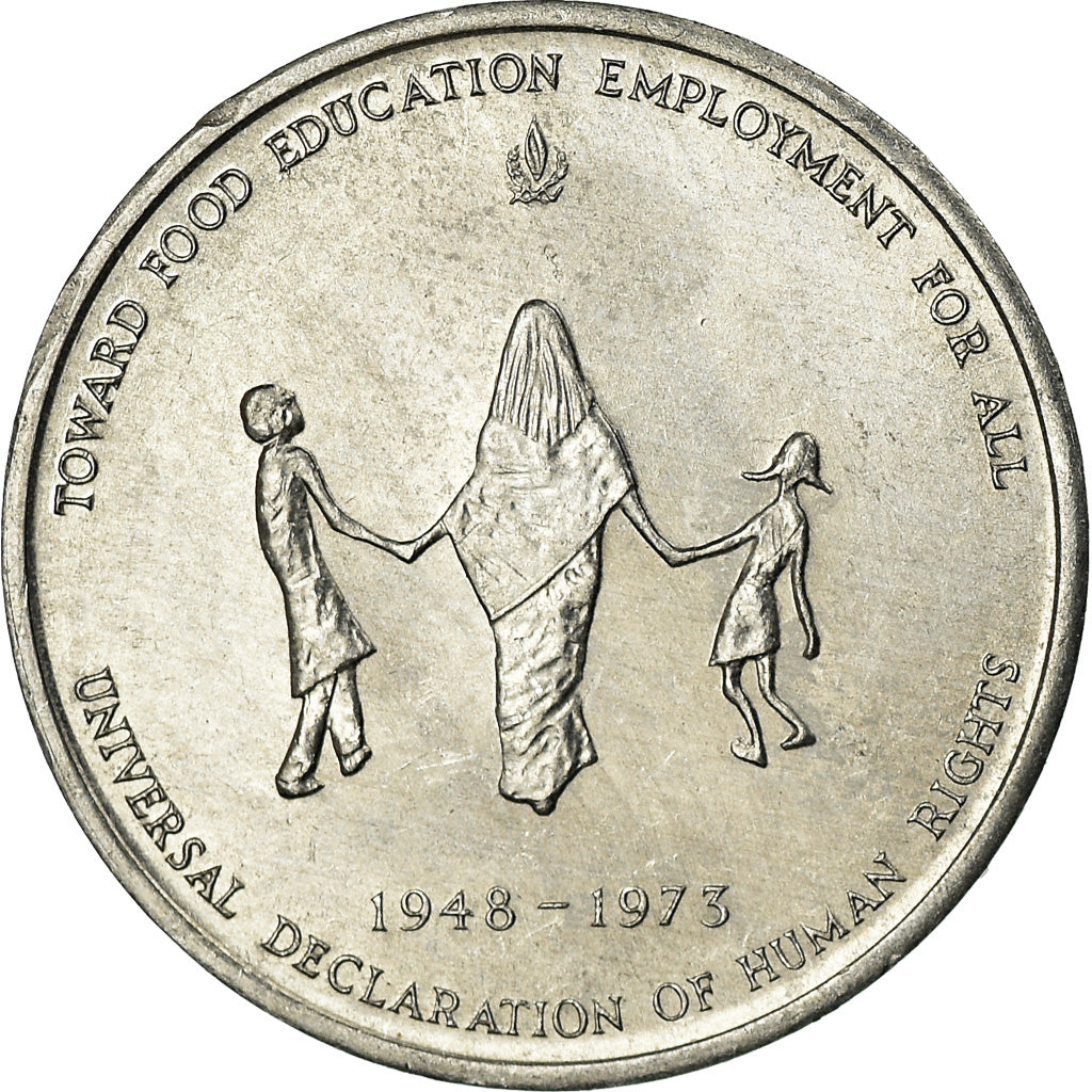 Italy, Medal, Cérès, FAO, Rome, 1973, Olave Baden-Powell, AU(55-58), Aluminium