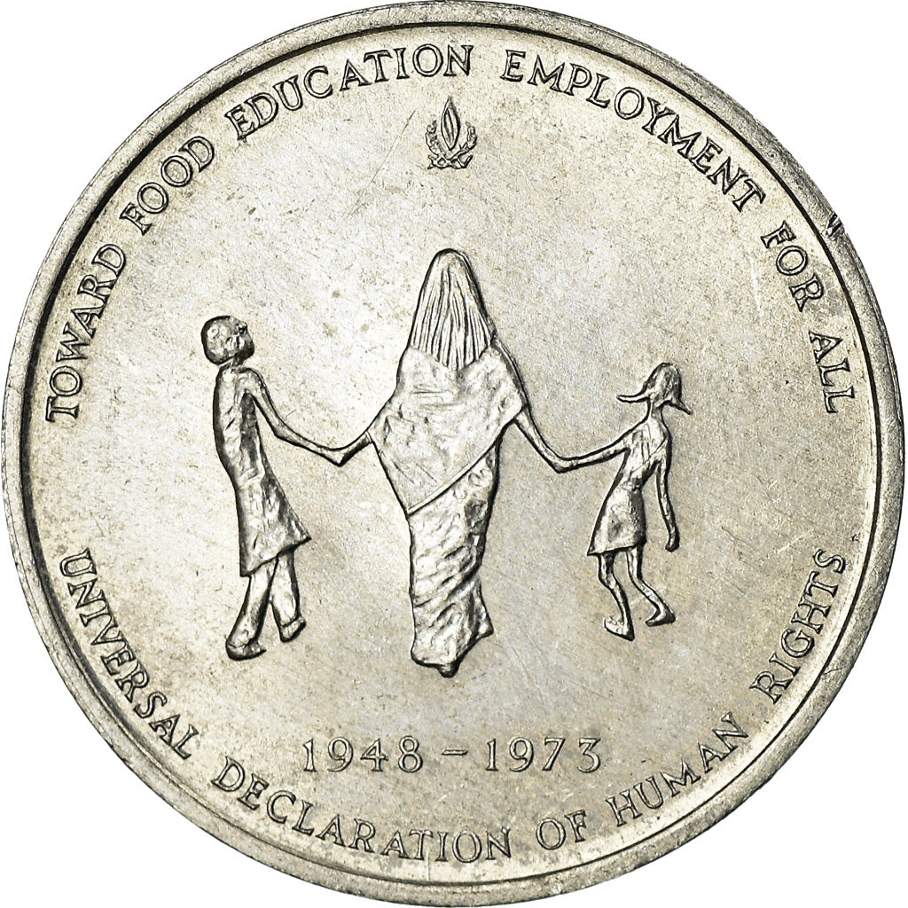 Italy, Medal, Cérès, FAO, Rome, 1973, Olave Baden-Powell, AU(55-58), Aluminium
