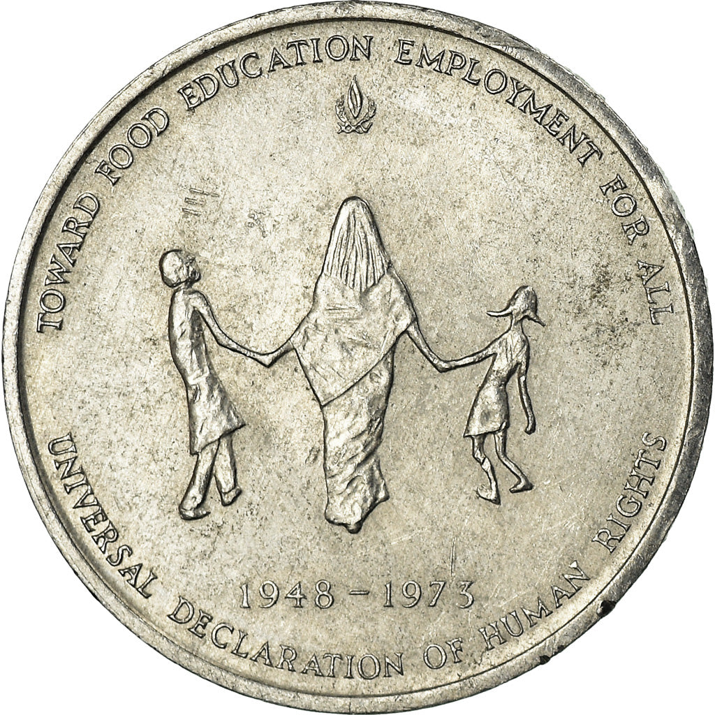 Italië, Medaille, Cérès, FAO, Rome, 1973, Olave Baden-Powell, PR, Aluminium