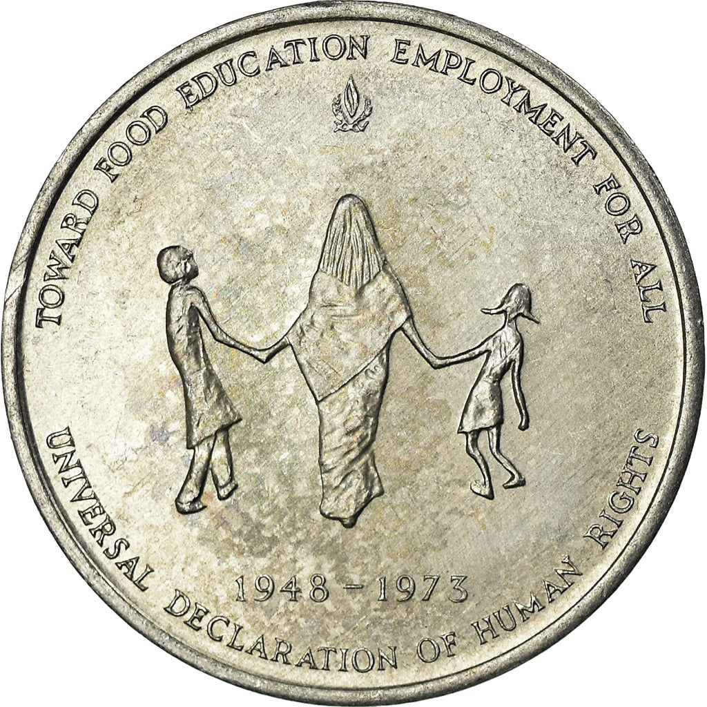 Italy, Medal, Cérès, FAO, Rome, 1973, Olave Baden-Powell, AU(55-58), Aluminium