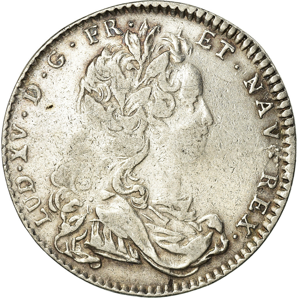 Frankreich, Token, Louis XV, Dit Le Bien Aimé, History, S+, Silber