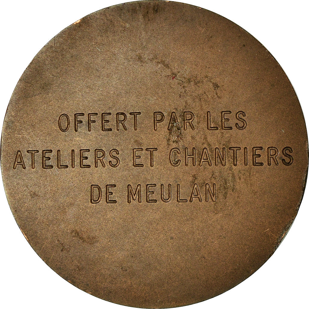 Francia, medaglia, Ateliers et Chantiers de Meulan, Shipping, SPL-, Bronzo