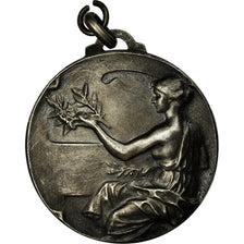 België, Medaille, Art Nouveau, Gemeente, Knocke, Hebbellinck, PR, Zilver