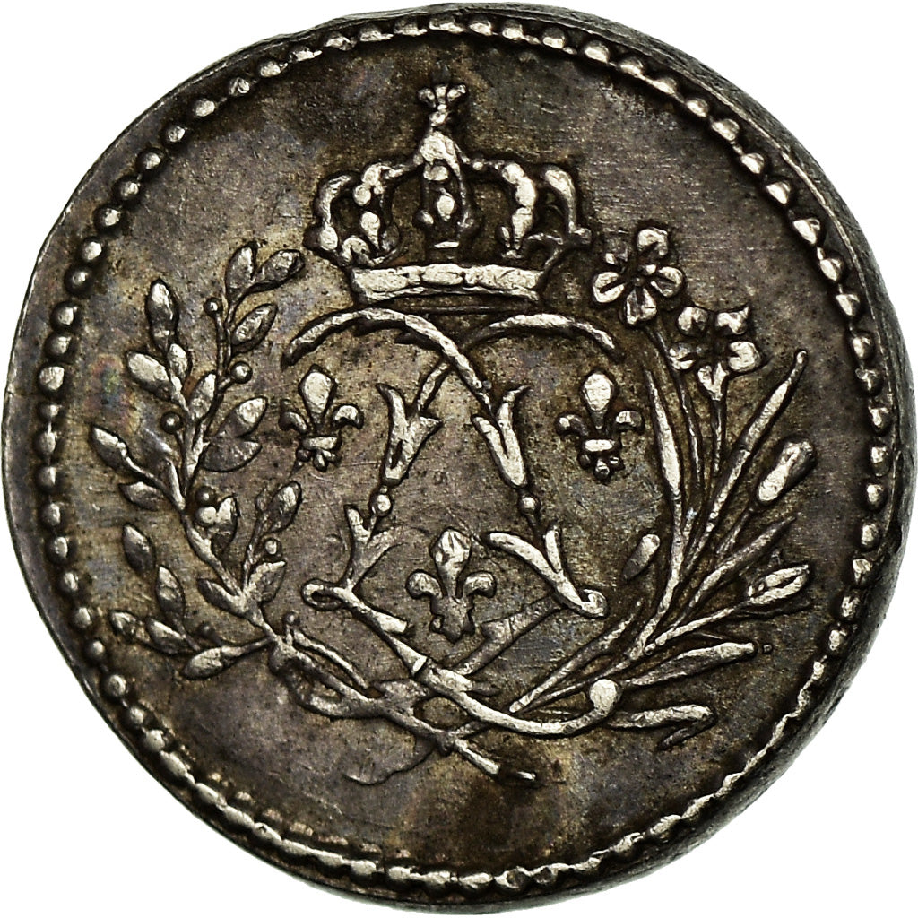 Francia, medaglia, Louis XVIII, Quinaire frappé durant l'Exil, History, SPL-