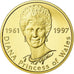 United Kingdom , Medal, Lady Diana, Westminster Abbey, 1997, MS(64), Gold