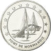 França, Medal, 20 Euro, Ville du Havre, Pont de Normandie, 1996, MS(63), Prata