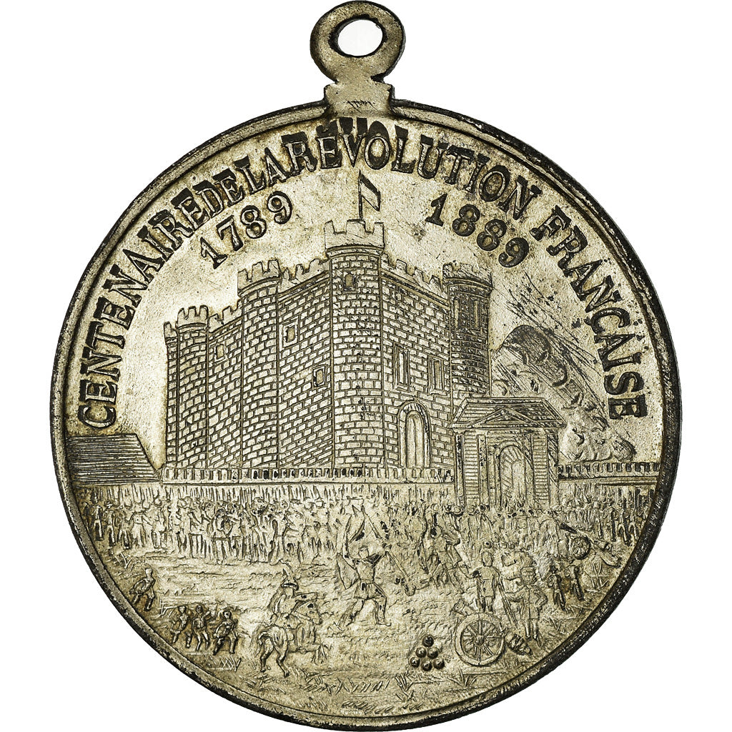 France, Medal, Centenaire de la Révolution, Exposition Universelle, Paris