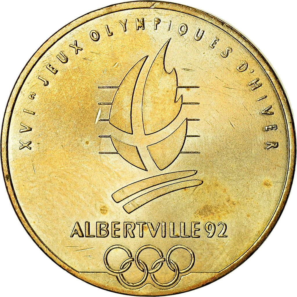 Frankrijk, Medaille, XVIème Jeux Olympiques d'Hiver d'Albertville, 1992, UNC