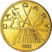 Frankreich, Medaille, XVIème Jeux Olympiques d'Hiver d'Albertville, 1992, UNZ+