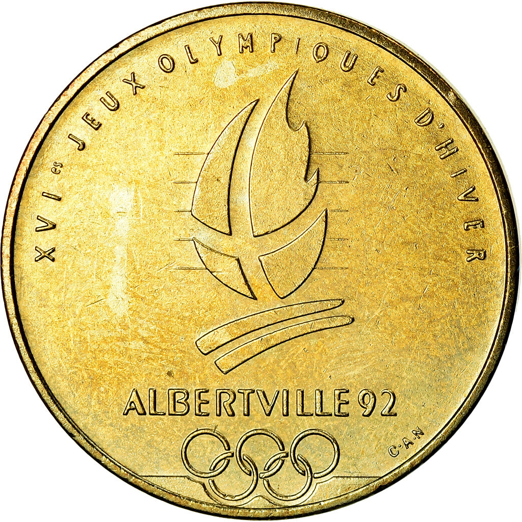 Frankrijk, Medaille, XVIème Jeux Olympiques d'Hiver d'Albertville, 1992, UNC