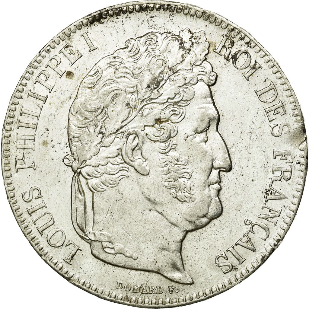Monnaie, France, Louis-Philippe, 5 Francs, 1837, Lille, TTB+, Argent, KM:749.13