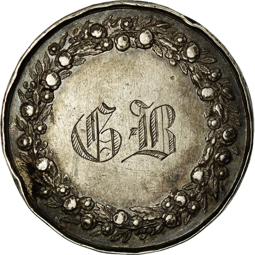 Francia, medaglia, Mariage Chrétien, Religions & beliefs, Pingret, BB+, Argento