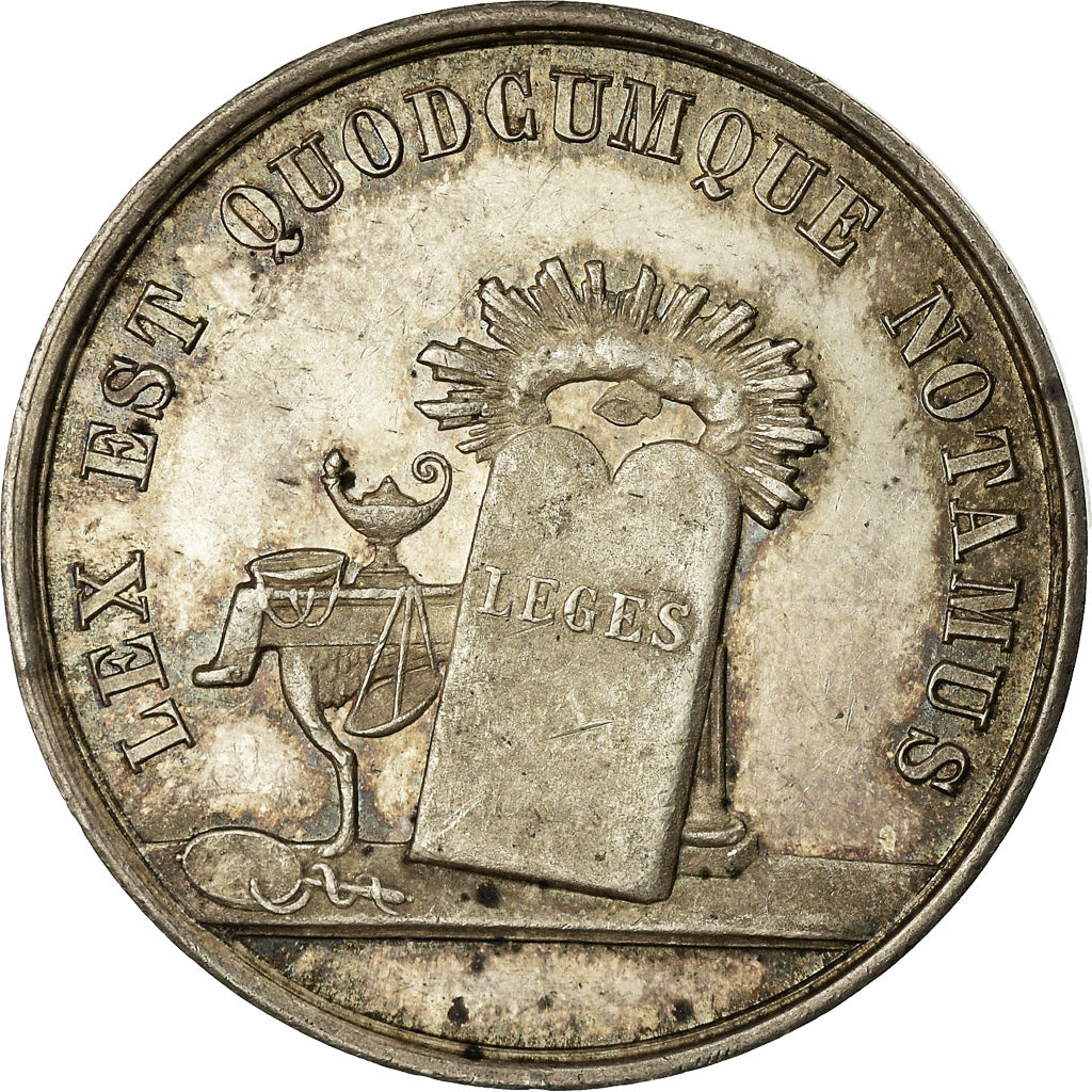 France, Token, Notaires de Laon, AU(55-58), Silver