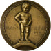Belgium, Medal, Manneken Pis, Exposition Universelle de Bruxelles, 1935