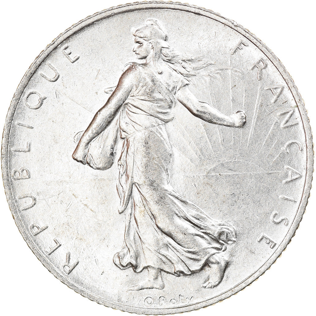 Monnaie, France, Semeuse, 2 Francs, 1915, Paris, SUP, Argent, Gadoury:532