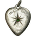 Francia, medaglia, Pendentif Coeur 1ère Guerre Mondiale, 1914-1916, BB