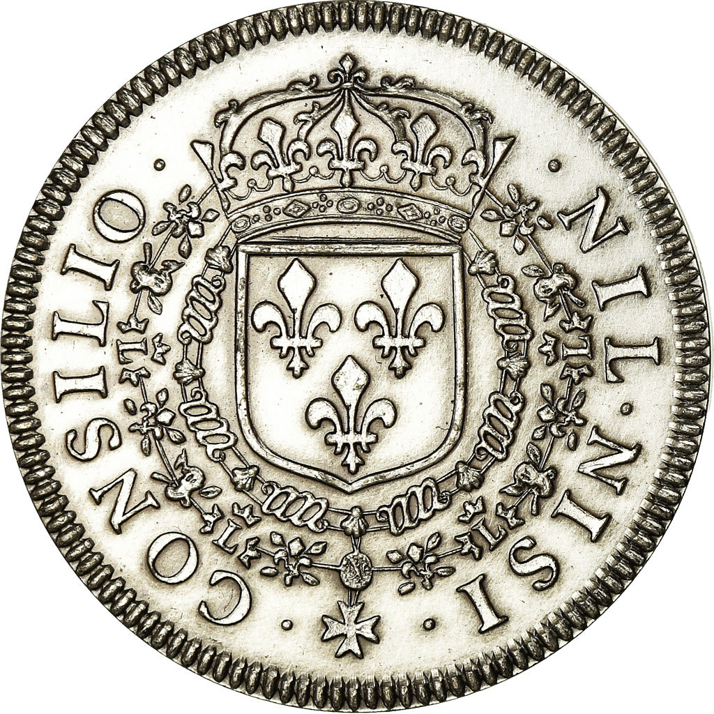 France, Token, Reproduction, Conseil du Roi, Louis XIV, MS(60-62), Silvered