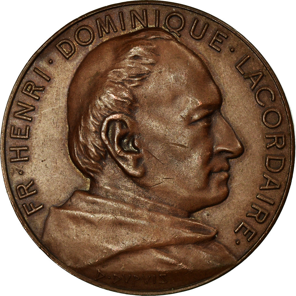 Frankrijk, Medaille, Education, Prix d'Orthographe, Arcueil, 1884, Dupuis.D, PR