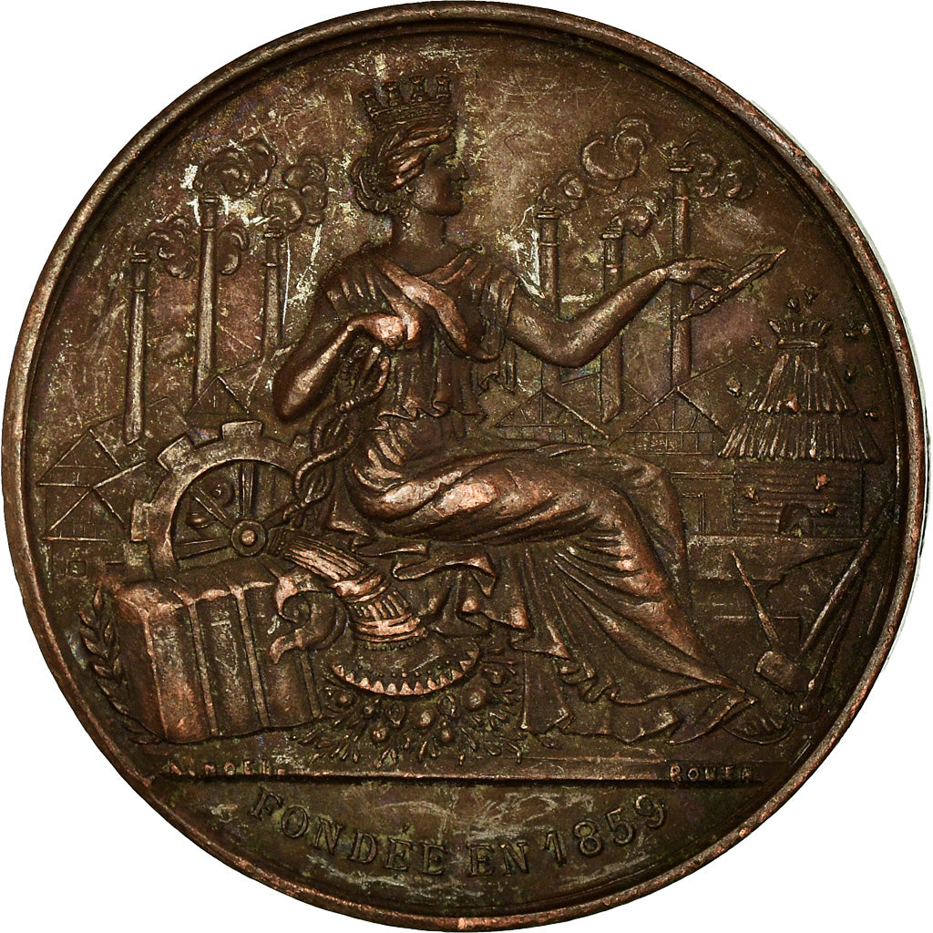 Francia, Token, Société Industrielle d'Elbeuf, Business & industry, Noël, BB