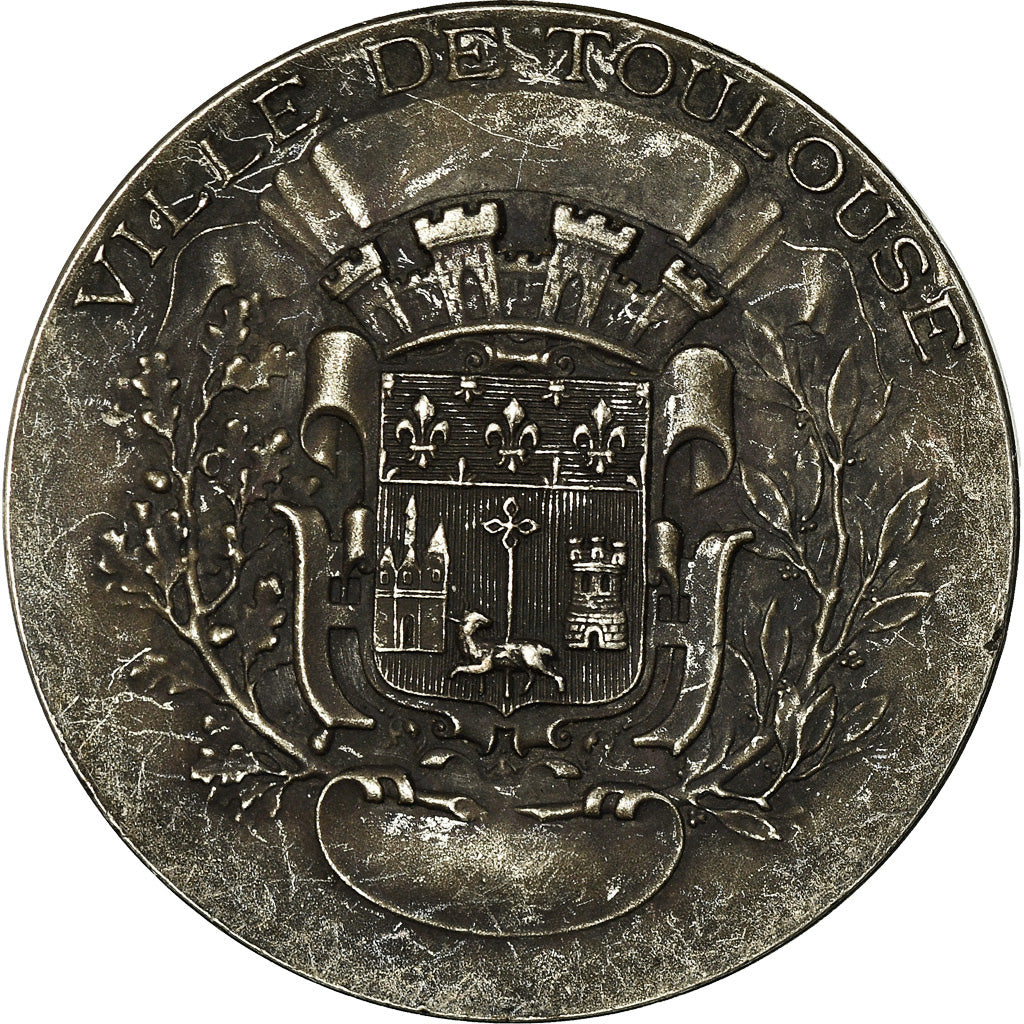 France, Médaille, Conservatoire de Musique, Piano, Toulouse, 1905, TTB+