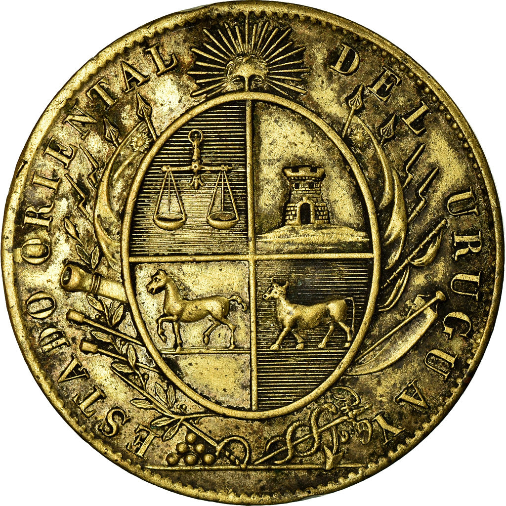 Uruguay, Jeton, Estado Oriental del Uruguai, Batalhas Sarandi, Ytusaingo, TTB