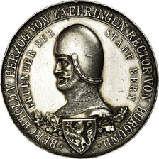 Switzerland, Medal, 700 Ans de la Ville de Berne, 1891, AU(55-58), Silver