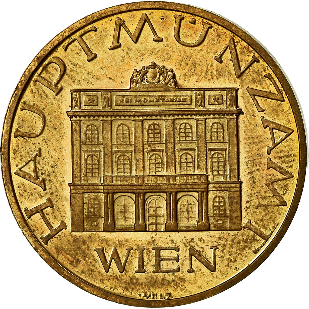 Austria, Token, Hauptmunzamt, Wien, 1984, MS(63), Copper-Brass