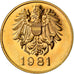 Oostenrijk, Token, Hauptmunzamt, Wien, 1981, UNC-, Copper-Brass