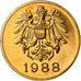 Oostenrijk, Token, Hauptmunzamt, Wien, 1988, UNC-, Copper-Brass