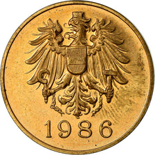 Austria, Token, Hauptmunzamt, Wien, 1986, MS(63), Copper-Brass