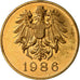 Austria, Token, Hauptmunzamt, Wien, 1986, MS(63), Copper-Brass