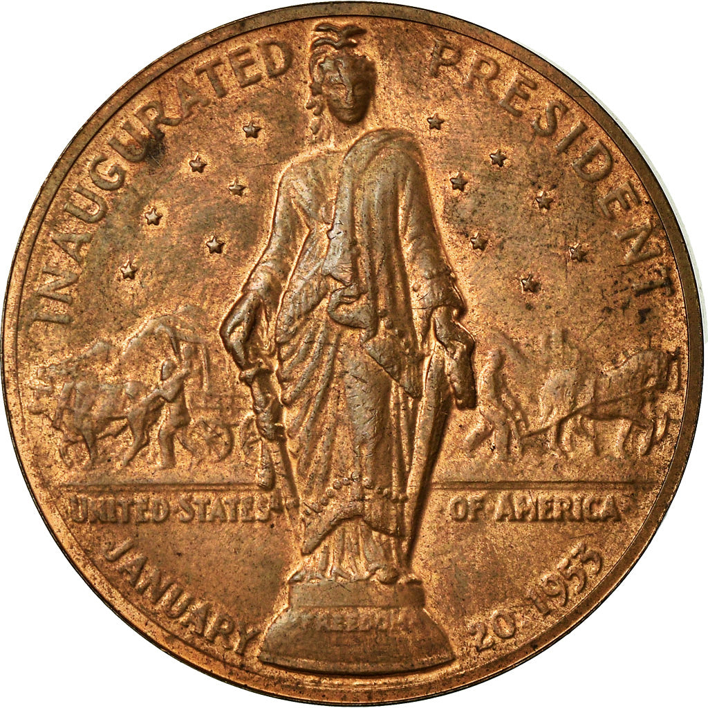 Estados Unidos de América, Token, Eisenhower, Inaugured Président, Politics