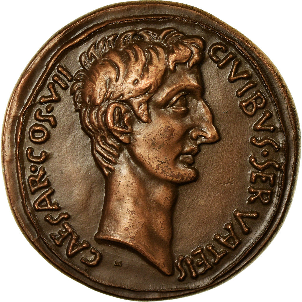France, Medal, Reproduction Monnaie Antique,  Auguste, MS(64), Copper