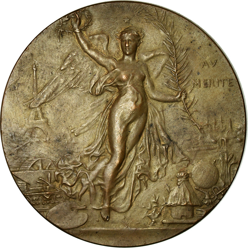 Francja, Medal, Société Photographique de Lille, Sztuka i Kultura, Dupuis.D