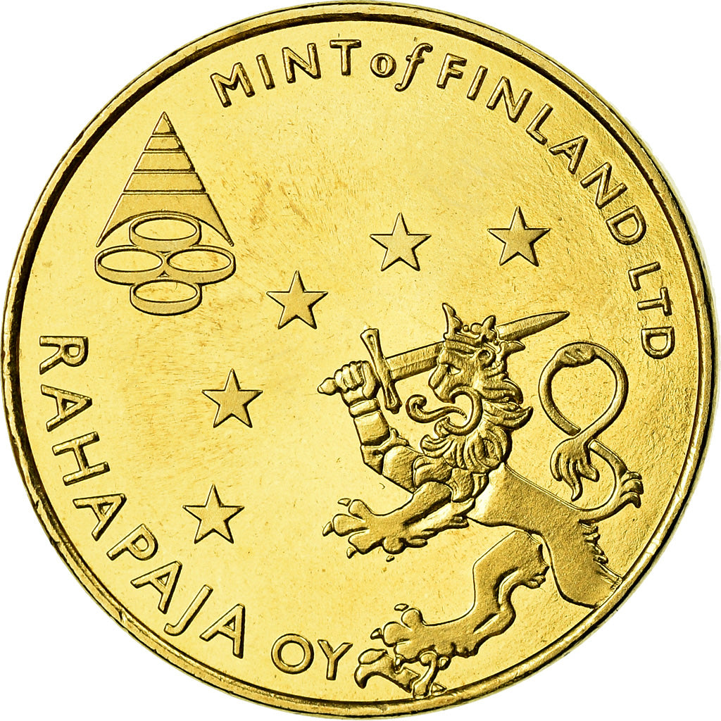 Finland, Medal, Rahapaja Oy, Lapin Kultaa, 2003, MS(63), Copper And Brass