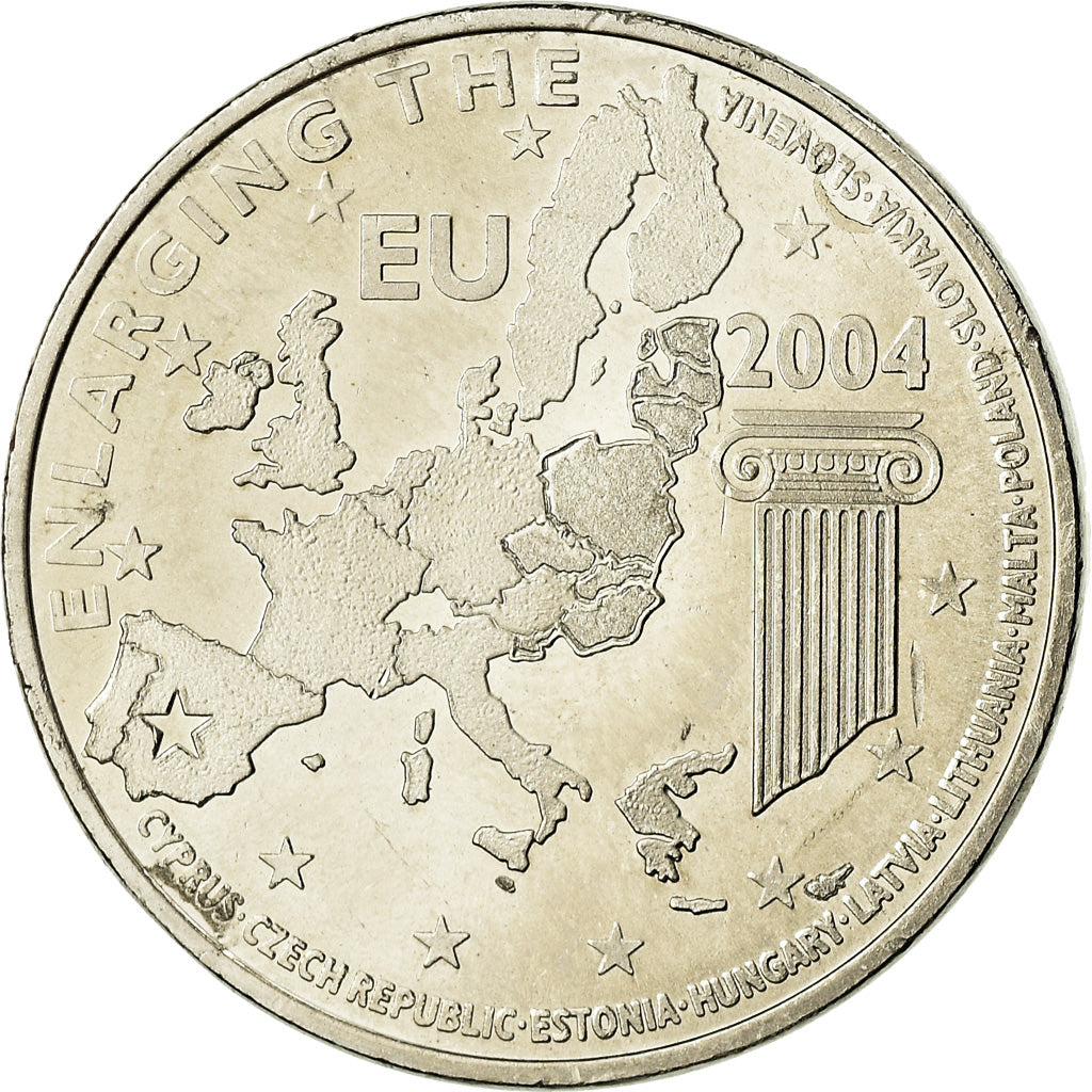 Finland, Token, Rahapaja Oy, Enlarging the European Union, 2004, UNC