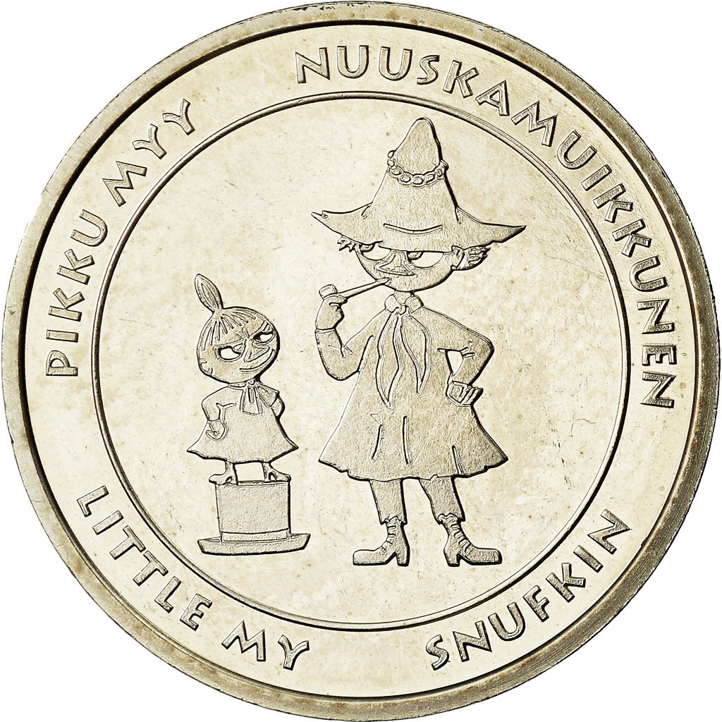 Finland, Token, Rahapaja Oy, Tove Jansson, 2001, MS(64), Copper-nickel