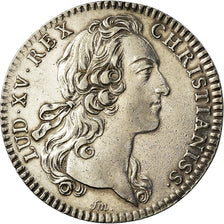 France, Jeton, Louis XV, Extraordinaire des Guerres, 1741, TTB+, Argent
