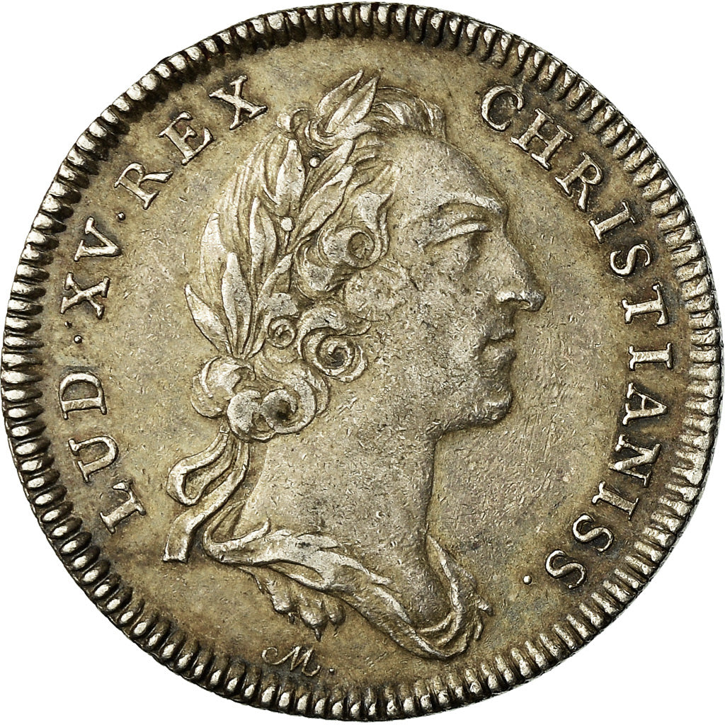 France, Token, Louis XV, Académie Royale des Sciences, AU(50-53), Silver