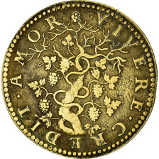 France, Token, Louis XIII , Le Juste, EF(40-45), Brass