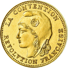 France, Medal, Révolution, 1 Gramme d'or Germinal, History, 1981, MS(65-70)