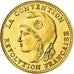 France, Medal, Révolution, 1 Gramme d'or Germinal, History, 1981, MS(65-70)