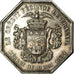France, Token, Banques Provinciales, Comptoir d'Escompte de Lille, 1854