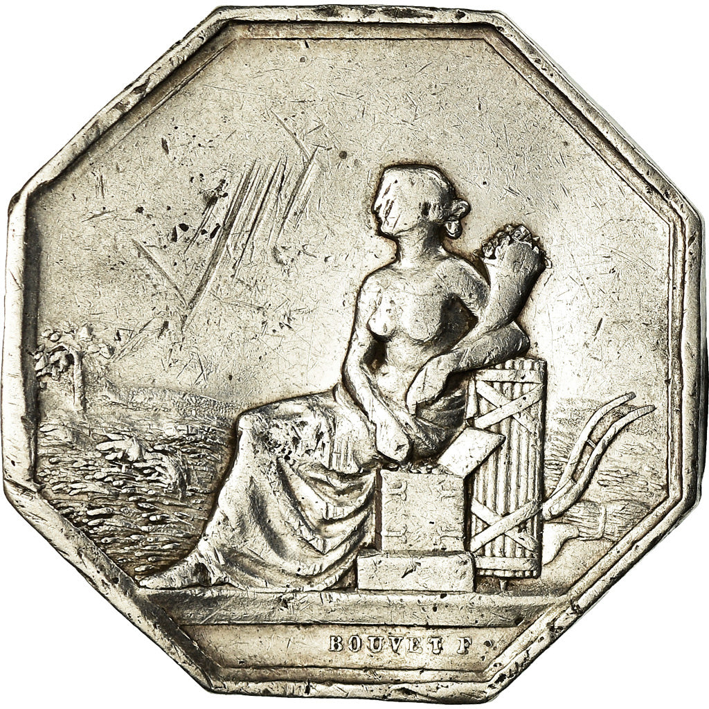 Frankrijk, Token, Société d'assurance mutuelle contre la grèle, 1929, Bouvet