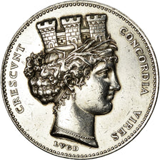 France, Token, Lyon, Fabrique Lyonnaise, Chambre Syndicale, 1868, Bonnet