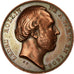 Francja, Medal, Hommage aux Lillois de 1792, 1845, Lecomte, AU(50-53), Miedź